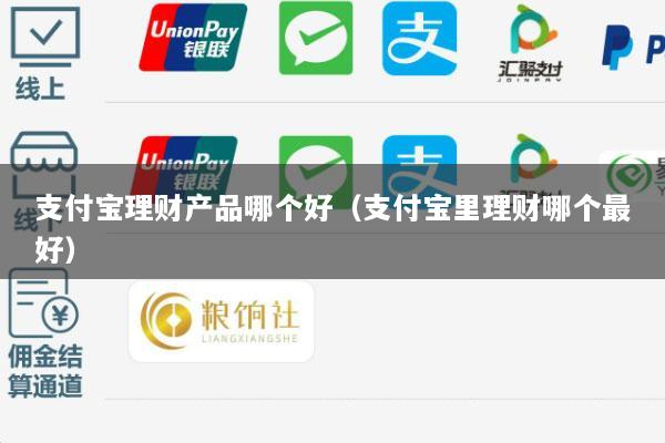 支付宝理财产品哪个好(支付宝里理财哪个最好)