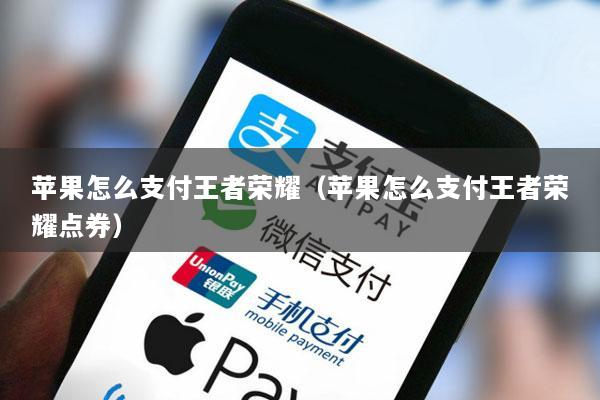 苹果怎么支付王者荣耀(苹果怎么支付王者荣耀点券)