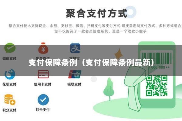 支付保障条例(支付保障条例最新)