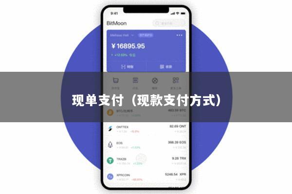 现单支付(现款支付方式)