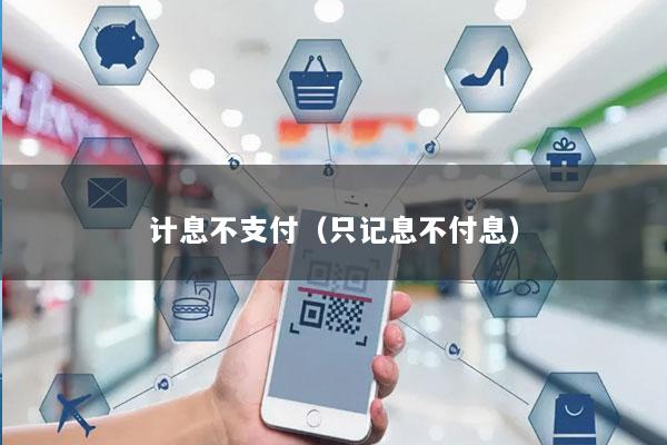 计息不支付(只记息不付息)