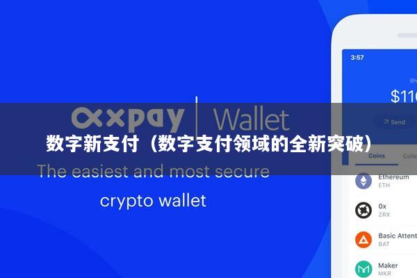 数字新支付(数字支付领域的全新突破)