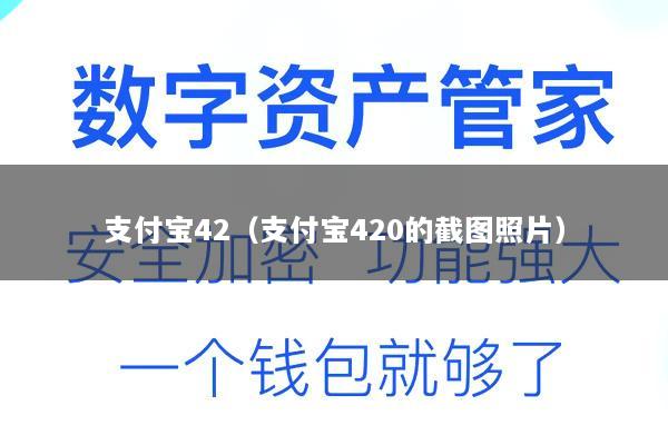 支付宝42(支付宝420的截图照片)